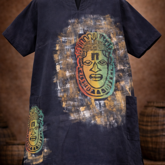 Stoned Painted Men Top