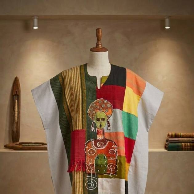 Handpainted Short Dress