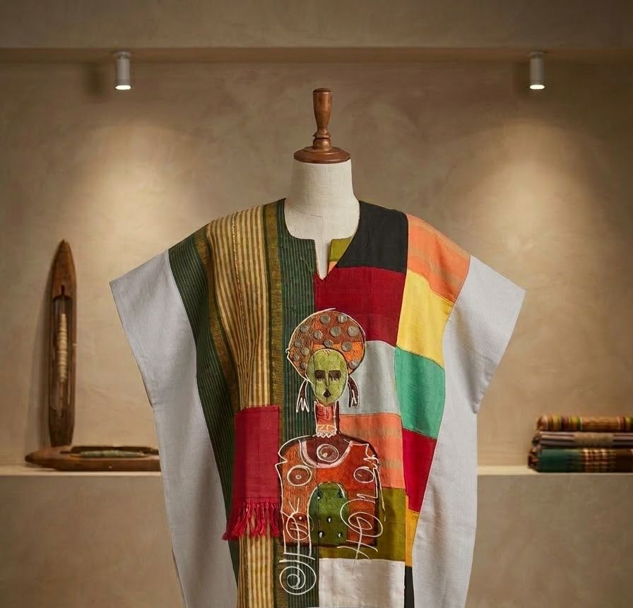 Handpainted Short Dress